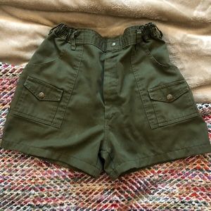Urban Outfitters Army Green Shorts